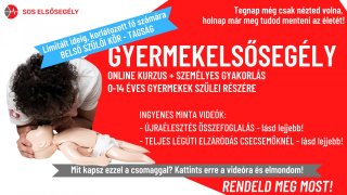 Gyermekelsősegély kurzus felnőtteknek