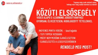 Közúti elsősegély e-learning jogosítványhoz